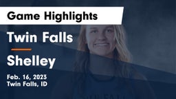 Twin Falls  vs Shelley  Game Highlights - Feb. 16, 2023