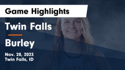 Twin Falls  vs Burley  Game Highlights - Nov. 28, 2023