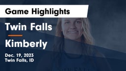 Twin Falls  vs Kimberly  Game Highlights - Dec. 19, 2023