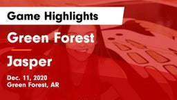 Green Forest  vs Jasper  Game Highlights - Dec. 11, 2020
