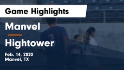 Manvel  vs Hightower Game Highlights - Feb. 14, 2020