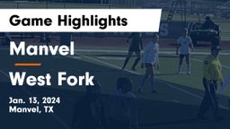 Manvel  vs West Fork  Game Highlights - Jan. 13, 2024
