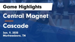 Central Magnet vs Cascade  Game Highlights - Jan. 9, 2020