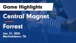 Central Magnet vs Forrest  Game Highlights - Jan. 31, 2020