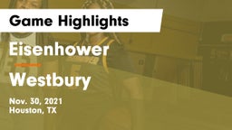 Eisenhower  vs Westbury Game Highlights - Nov. 30, 2021