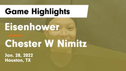 Eisenhower  vs Chester W Nimitz  Game Highlights - Jan. 28, 2022