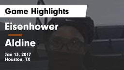 Eisenhower  vs Aldine  Game Highlights - Jan 13, 2017