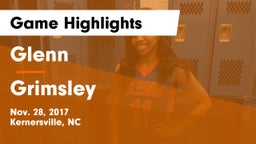 Glenn  vs Grimsley  Game Highlights - Nov. 28, 2017