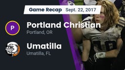 Recap: Portland Christian  vs. Umatilla  2017