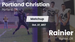 Matchup: Portland Christian vs. Rainier  2017