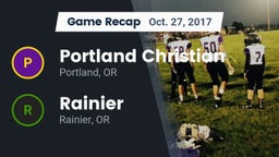 Recap: Portland Christian  vs. Rainier  2017