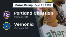 Recap: Portland Christian  vs. Vernonia  2018