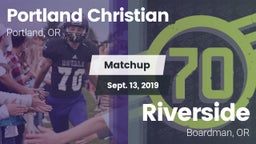 Matchup: Portland Christian vs. Riverside  2019