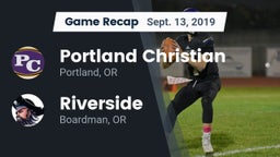 Recap: Portland Christian  vs. Riverside  2019