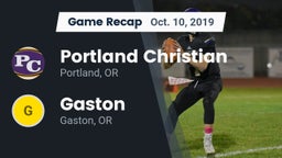 Recap: Portland Christian  vs. Gaston  2019