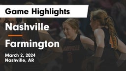 Nashville  vs Farmington  Game Highlights - March 2, 2024