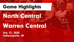 North Central  vs Warren Central  Game Highlights - Jan. 31, 2020