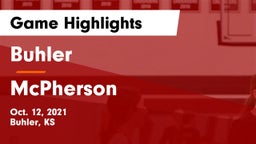 Buhler  vs McPherson  Game Highlights - Oct. 12, 2021