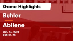 Buhler  vs Abilene  Game Highlights - Oct. 16, 2021