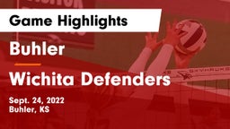 Buhler  vs Wichita Defenders  Game Highlights - Sept. 24, 2022