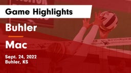 Buhler  vs Mac  Game Highlights - Sept. 24, 2022