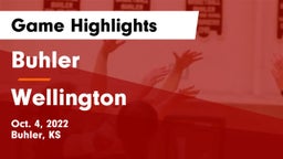 Buhler  vs Wellington  Game Highlights - Oct. 4, 2022