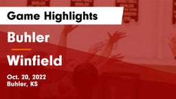 Buhler  vs Winfield  Game Highlights - Oct. 20, 2022