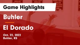 Buhler  vs El Dorado  Game Highlights - Oct. 22, 2022