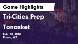 Tri-Cities Prep  vs Tonasket  Game Highlights - Feb. 10, 2018