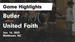 Butler  vs United Faith Game Highlights - Jan. 14, 2023