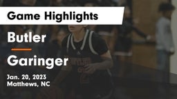 Butler  vs Garinger  Game Highlights - Jan. 20, 2023