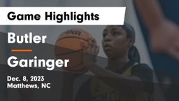Butler  vs Garinger Game Highlights - Dec. 8, 2023