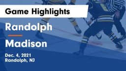 Randolph  vs Madison  Game Highlights - Dec. 4, 2021