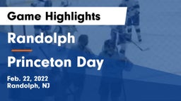 Randolph  vs Princeton Day  Game Highlights - Feb. 22, 2022