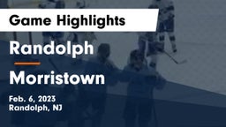 Randolph  vs Morristown  Game Highlights - Feb. 6, 2023