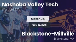 Matchup: Nashoba Valley Tech vs. Blackstone-Millville  2016