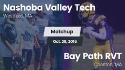 Matchup: Nashoba Valley Tech vs. Bay Path RVT  2016