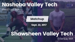 Matchup: Nashoba Valley Tech vs. Shawsheen Valley Tech  2017