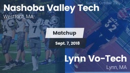 Matchup: Nashoba Valley Tech vs. Lynn Vo-Tech  2018