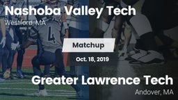 Matchup: Nashoba Valley Tech vs. Greater Lawrence Tech  2019