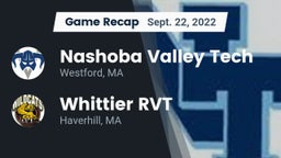 Recap: Nashoba Valley Tech  vs. Whittier RVT  2022