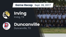 Recap: Irving  vs. Duncanville  2017