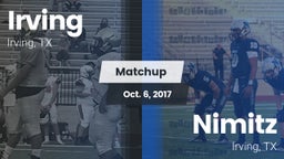 Matchup: Irving  vs. Nimitz  2017