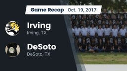 Recap: Irving  vs. DeSoto  2017