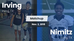 Matchup: Irving  vs. Nimitz  2018