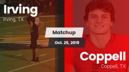 Matchup: Irving  vs. Coppell  2019