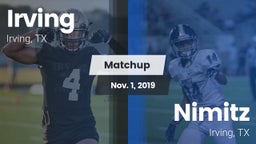Matchup: Irving  vs. Nimitz  2019