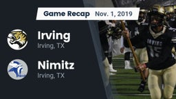 Recap: Irving  vs. Nimitz  2019