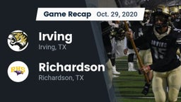 Recap: Irving  vs. Richardson  2020