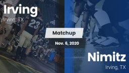 Matchup: Irving  vs. Nimitz  2020